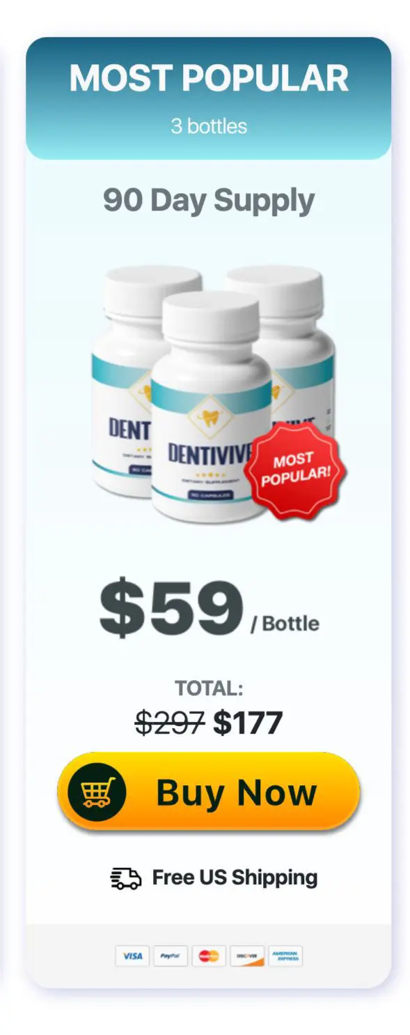 Buy DentiVive 3 bottles